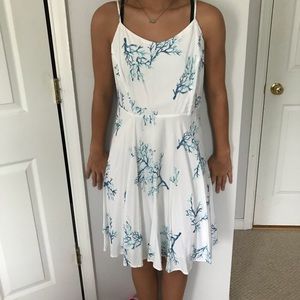 Old Navy Blue Coral Dress